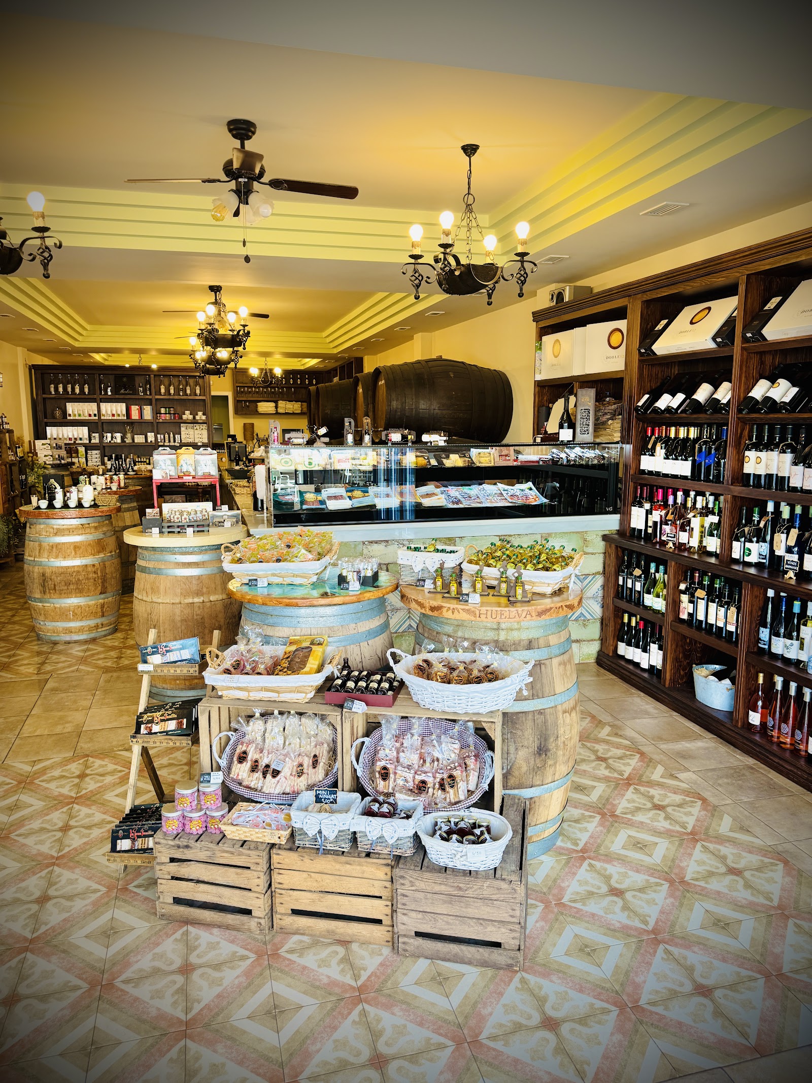 Inside La Tasca de Mijas wine bar