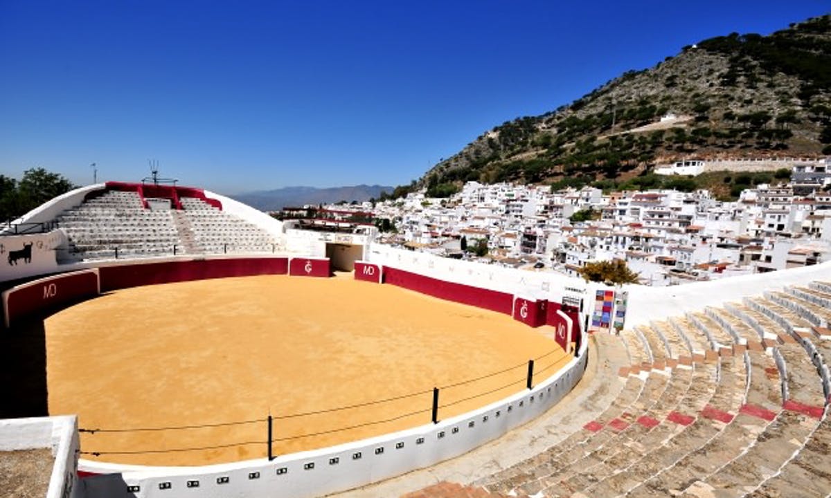 The oval bullring of Mijas Pueblo